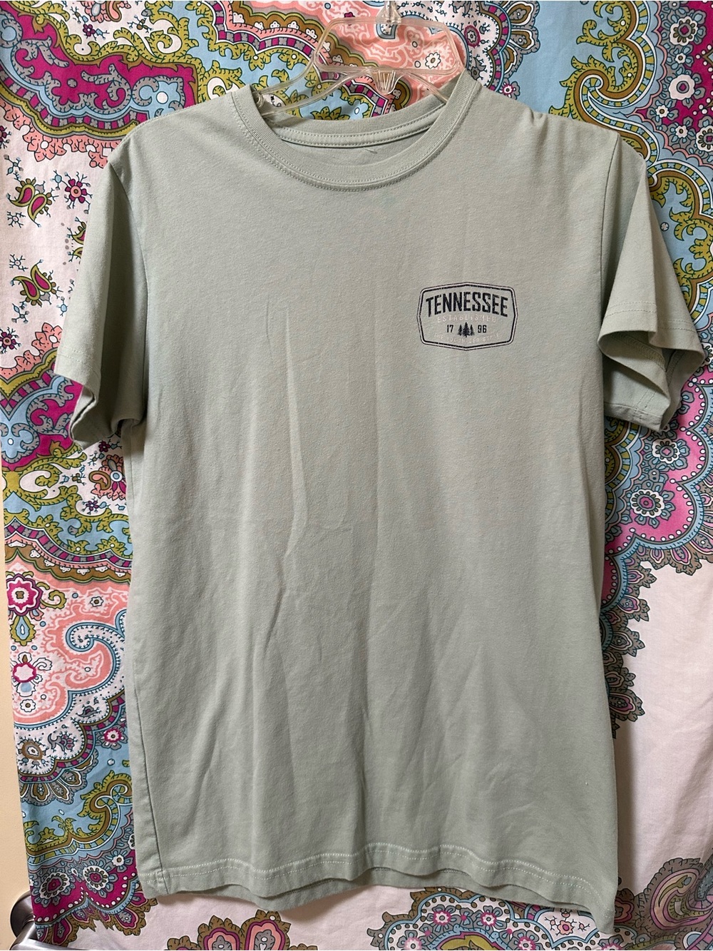 State of Mind Sage Green Tennessee Graphic Tee